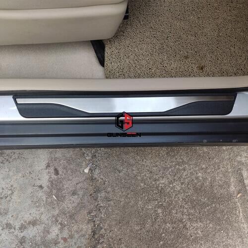 For Car Ford Escape Accessories Door Sill Scuff Plate Pedal Cover Strip Guard Auto Sticker Trim Styling 2014 2019 2016 2017