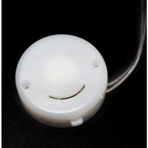 Battery Case Box Holder CR2032 Button Coin Cell Lead Wire Smile With Flashing / Intermittent Switch 6V CR2032 Battery Box
