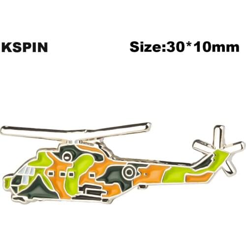 Battle Plane Metal Badge Lapel Pins Brooch Jewelry Rozet in Badges Pin XY0364