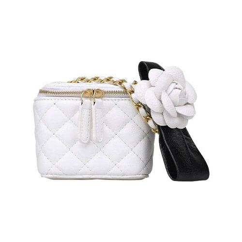 Brand Crossbody Bag For 2021 Women PU Leather Handbags High Quality Chains Shoulder Bags Simple Personality Fashion Small Square