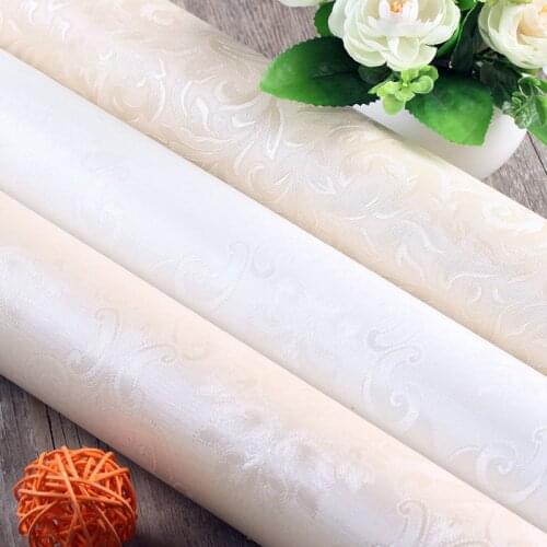 Decorative Film PVC Self adhesive Wall paper Furniture Renovation Stickers Kitchen Cabinet Waterproof Wallpaper