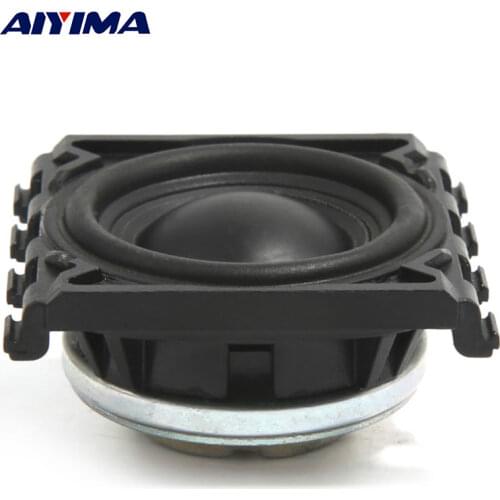 AIYIMA 2Pcs 1.75 Inch Mini Portable Audio Speakers Full Range Speaker 4 Ohm 15W Loudspeaker DIY BT Speaker Home Theater