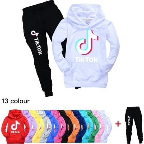 Boys Clothing Sets Springs Autumn Kids Boys Long Sleeve Hoodie Tops+ Pants 2pcs/Set Casual Teenager Clothes Outfit Girls Suit