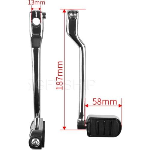 Motorcycle For Harley Touring ROAD KING GLIDE FLHR FLHX FLHT FLHTK FLTRX 1988 to 2021 Gear Shift Lever With Peg Extended Shifter