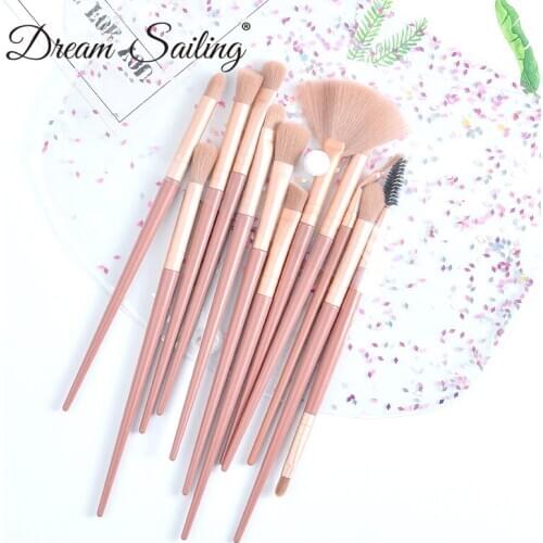 12pcs Rose Gold Makeup Brushes Set For Foundation Powder Blush Eye-shadow Concealer Lip Eye Make Up Brush Cosmetics Beauty Tools