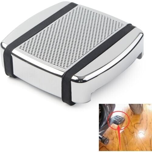 Edge Cut Motorcycle Brake Pedal Pad Small for Harley Dyna 1993-2016 & Street XG500 XG750 2015-2016 / FXST Softail 1984-2016