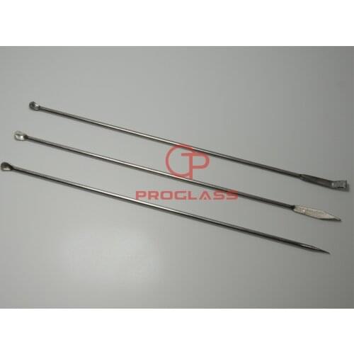 Laboratory Lab Micro medicinal ladle,each one for three kinds,200mm