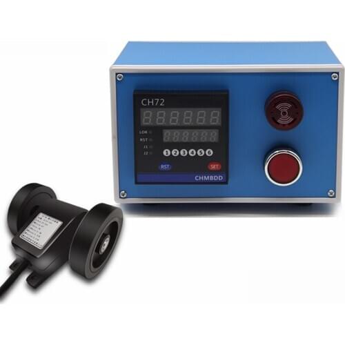 Industrial Digital Display Double Roller Meter Counter Precise Length Measuring Instrument Length Counter With Encoder And Alarm