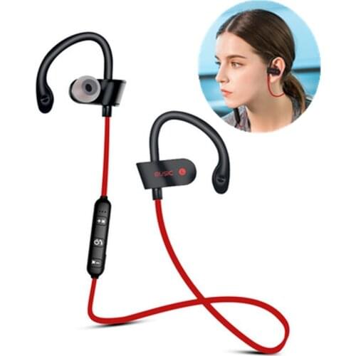 558 Bluetooth Sport Earphone Earloop Earbuds Stereo Bluetooth Headset Wireless Earpiece Handsfree With Mic For All Smart Phones