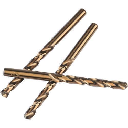 10PCS 0.2/0.3/0.4/0.5/0.6/0.7/0.8/0.9/1.0mm Cobalt stainless steel straight shank twist drill Metal iron aluminum alloy drill