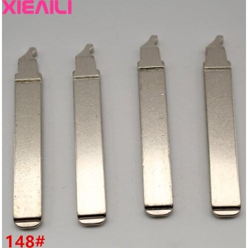 XIEAILI 20Pcs 148# Metal Blank Uncut Flip Remote Key Blade For Toyota S621