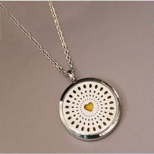 1pc Heart Locket Box Stainless Steel Necklace Personalized Name Custom Science Jewelry Pendants Necklaces Women Men Gift