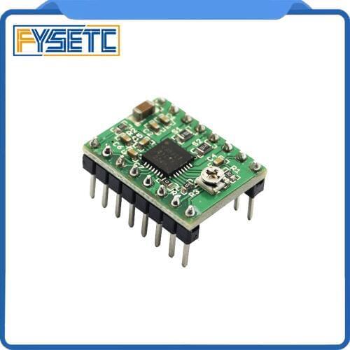 1pc Stepper Driver A4988 Green Stepper Motor-Driver Module Dropshipping stepstick a4988 with heat sink