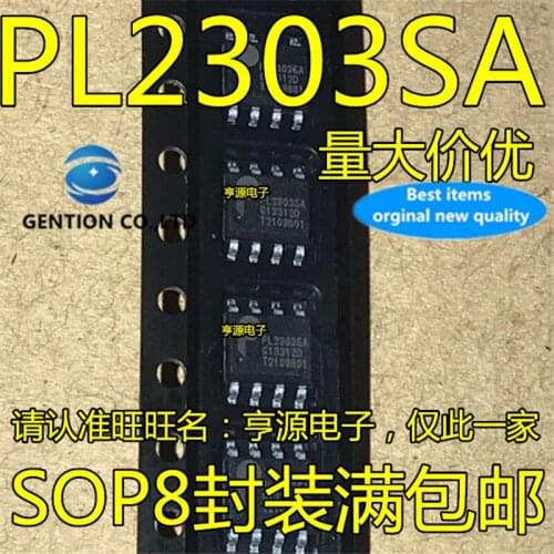 10Pcs PL2303SA PL-2303SA SOP-8 USB to RS-232 controller regulator IC in stock 100% new and original