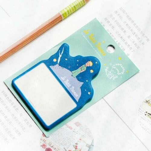 30 Pages Little Prince Memo Pads Sticky Notes School Office Supply Student Stationery Notepads