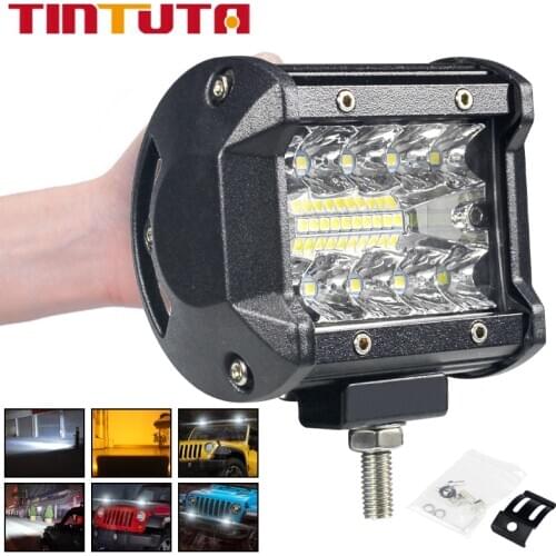 60W /120W Work led bar Headlights Led light bar For 4x4 Truck ATV Offroad LED Bar For SUV ATV 4WD Car Offroad Led lightbar