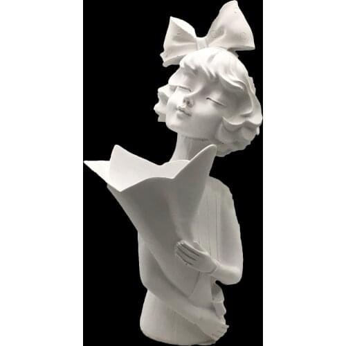 Buketli Kız Vazo ( Yeni Ürün )