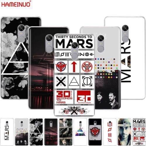 HAMEINUO 30 Second To Mars Cover phone Case for Xiaomi redmi 5 4 1 1s 2 3 3s pro PLUS redmi note 4 4X 4A 5A