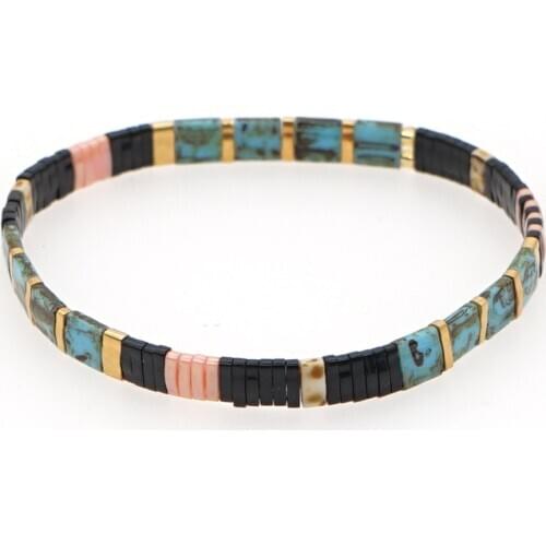 Go2Boho Autumn Bracelet Jewelry Miyuki Tila Bracelets Glass Beads 2020 Fashion Pulseras Real Japan Tila Bead Jewellery Wholesale