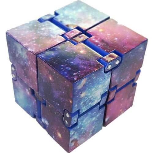 Infinite Cube Toy Fidget Kids And Adults Relieve Stress And Anxiety Cool Hand Mini Kill Time Toys Infinite Cube