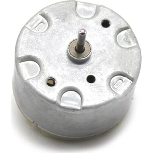 Mini RF-500TB motor DC 1.5V-6V 7000RPM precious metal brushed silent motor toy car bubble machine alarm accessories