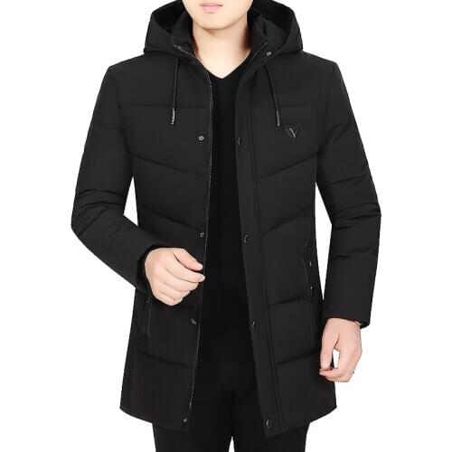 Men Winter Jackets with Hooded -20 Degree Outerwear Warm Thicken Parka Jacket Men Casual Fashion Male Overcoat Streetwear