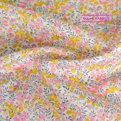 Half-Meter Liberty Fabrics Tana Lawn Cotton Wiltshire Bud Clothing Fabrics