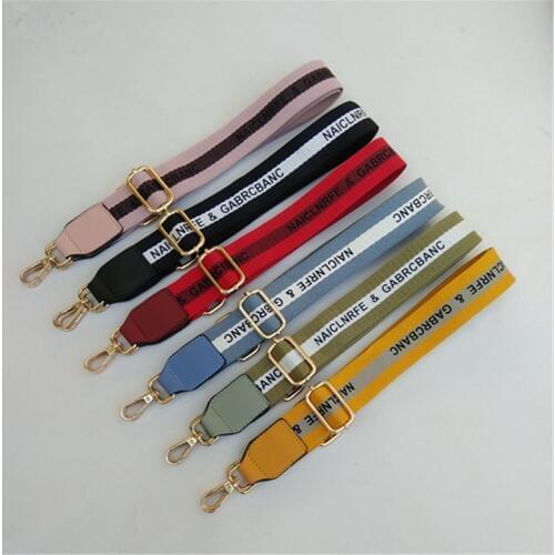 Luxury Belt Bag Straps Rainbow Obag Accessories Adjustable Wide Strap For Women Shoulder Messenger Bags Handle Handbag Strap