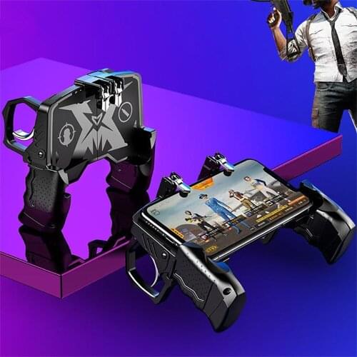 Pubg Button Triggers PUBG for Mobile Phone Joystick K21 L1R1 Shooter Game Controller Pad for iPhone Xiaomi Huawei Gamepad