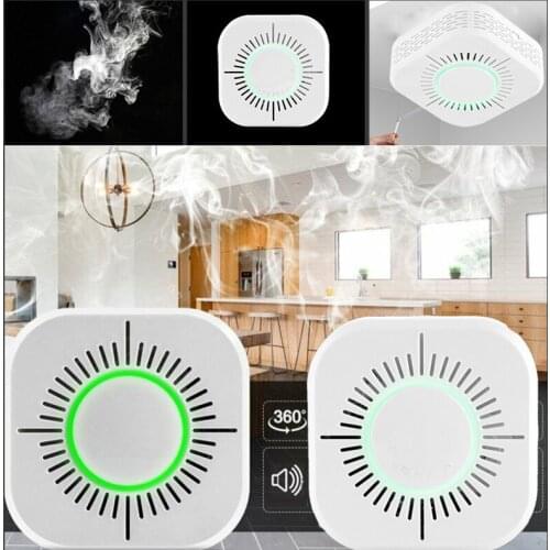 1/2/3 PCS Tuya Wifi Smoke Detectors Fire Protection Portable Smoke Detector Home Safe Security Smoke Alarm Sensor Smart Home