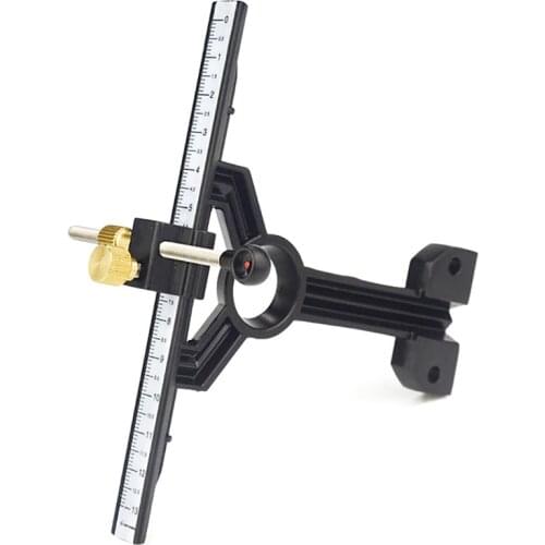 1 Pin Recurve Bow Sight Aluminum Alloy T Sight Adjustable Right Left Up Down Hunting Archery Equipment Hunting Accessories