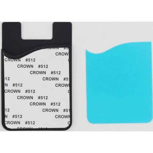 10pcs/lot Blank Sublimation Silicone Card case bag Printing Sublimation Ink Transfer DIY Print