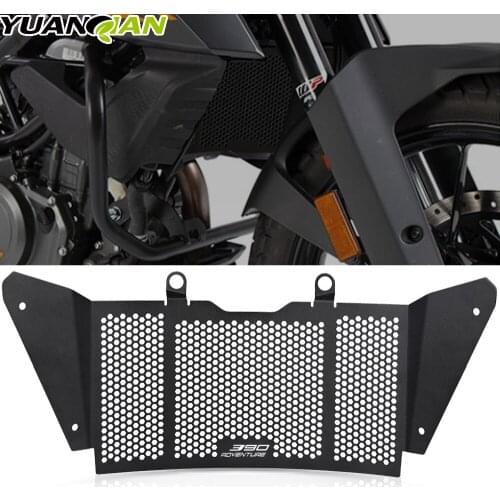 390 ADVENTURE ADV Black Accessories New Motorcycle Aluminum Radiator Cover Grille Guard Cover FOR 390ADVENTURE 390ADV 2019-2021