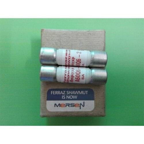 Free shipping 5pcs A60Q6-2 fuse Ferraz French Roland genuine 10X38MM 6A 600V