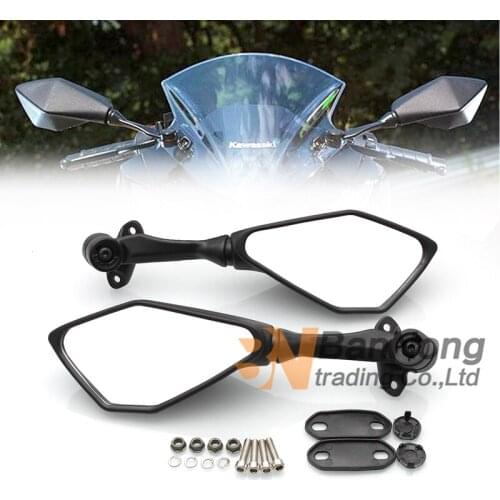 Motorcycles rearview side mirror For Kawasaki EX250 EX300 Ninja 300 250 NINJA ZX-6R ZX636