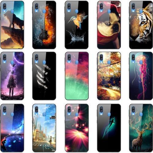 Phone Case For Samsung A20e Case Cover For Samsung Galaxy A20e Bumper A202 A202F A 20e 2019 A205 Tempered Glass Case Cover Shell