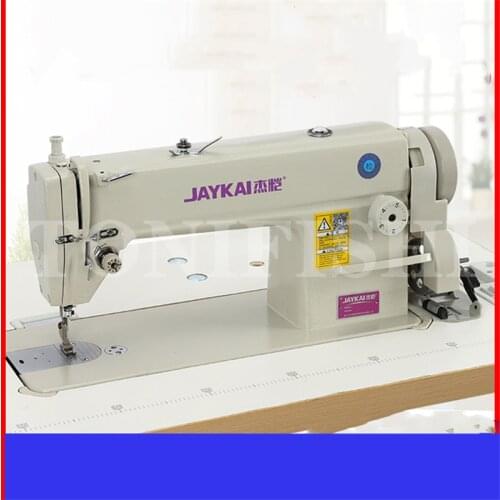 JK-6150 Flat Car Lockstitch Sewing Machine Belt Type Industrial Sewing Machine Eat Thick Curtain Household Electric Flat Car