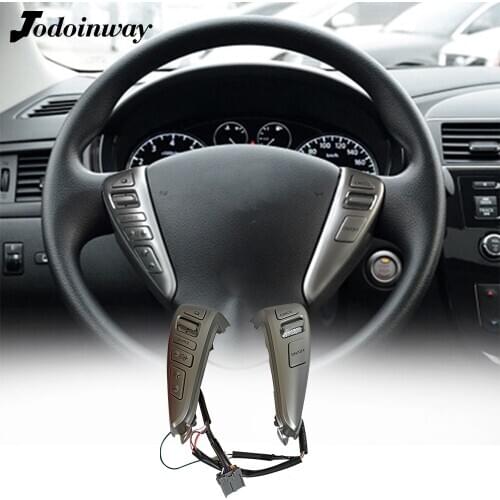 Steering Wheel Button Cruise Speed Media Control Switch Car Parts For NISSAN SENTRA Livina ALMERA CUBE VERSA NOTE 25550-3DA6A