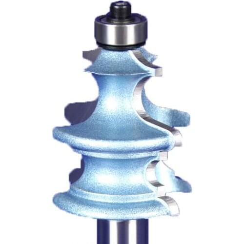 5pcs 1/2 Inch 12.7mm Shank Engraving Milling Cutters for Cabinet Door Line Woodworking Tools Router Bits Set