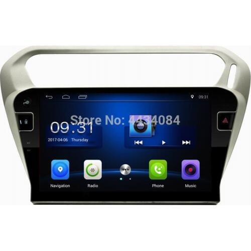 Ouchuangbo car video recorder gps navi for Peugeot 301 Citroen Elysee 2013-2015 support USB SWC 1080P android 8.1 4 Core