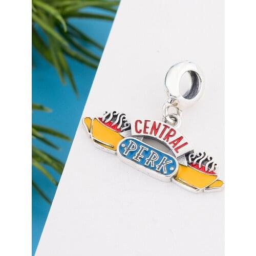 Real Fashion 925 Sterling Silver Shinning Enamel Dangle Charm Beads Fit Original Charm Bracelet Jewelry Making