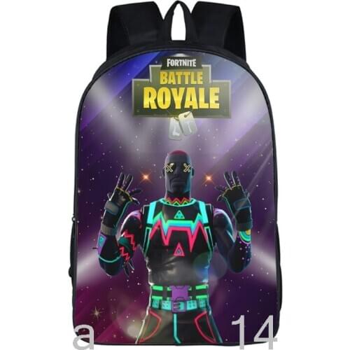Mochila Bookbag fortnite figure Backpack Kids School Bags for Girls Boys Toddler Backpack Primary Kindergarten toys