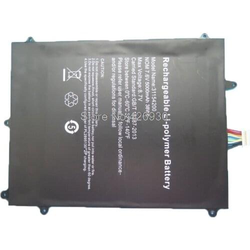 Laptop Replacement Battery For Irbis NB163 7.6V 5000MAH 38W 10pin 10line new