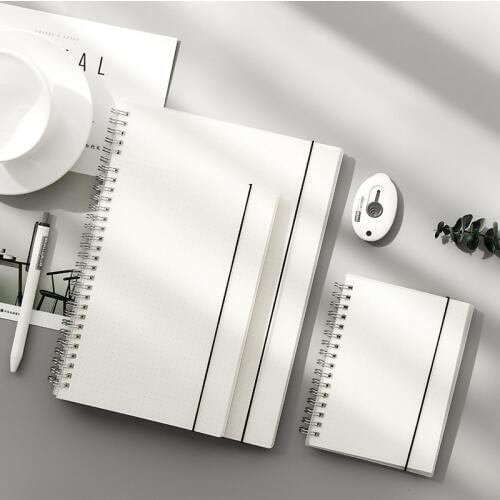 Journal A6 A5 B5 School Supplies Notebook PP Grid Dotted Dot Blank Monthly Drawing Organizer Planner Agenda Book Time Stationery