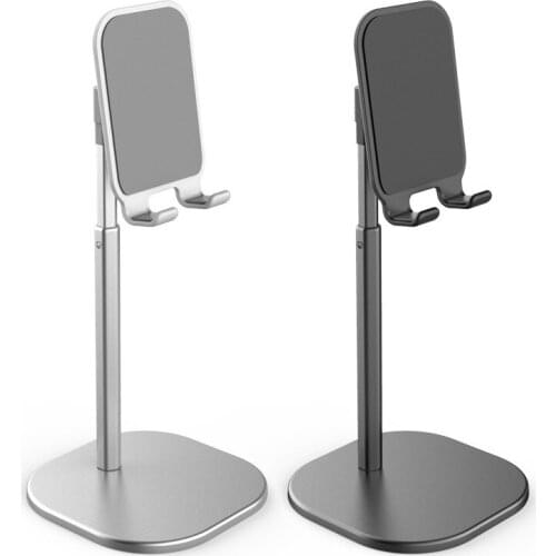 1pc Universal Adjustable Desktop Cell Phone Holder for IPhone IPad Samsung Tablet Mobile Desk Mount Phone Holder Stand Support