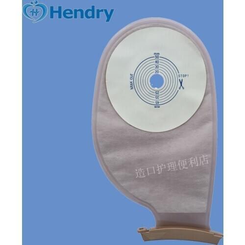 10 pcs disposable colostomy bag pocket one-time stool bag allergy-sensitive anorectal bag paste false fistula bags
