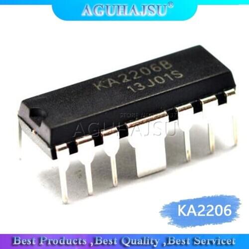 20PCS KA2206 DIP12 KA2206B DIP new and original IC