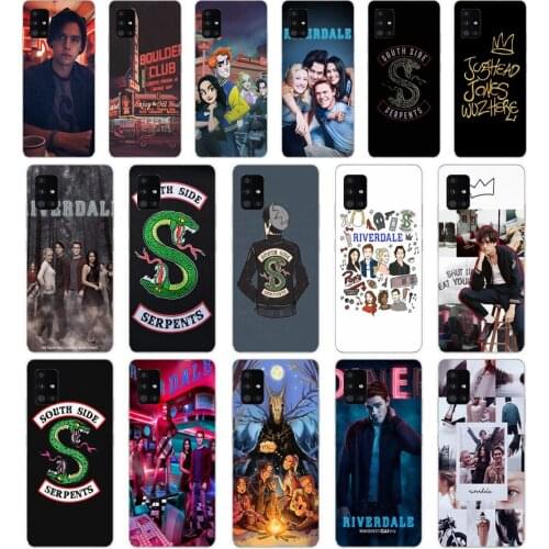 178FG tv riverdale SouthSide Serpent s Soft Silicone Tpu Cover Case for Samsung Galaxy A20 A20E A20S A40 A31 A41 A51 A71 case