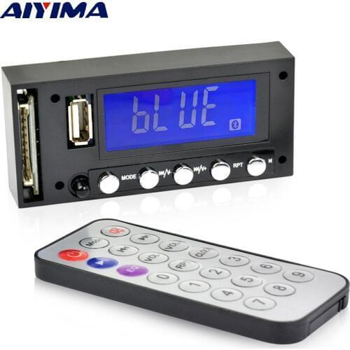 AIYIMA Bluetooth MP3 Player Decoder Board Audio Module MP3 WMA Support USB FM TF Radio Decoding For Car Radio