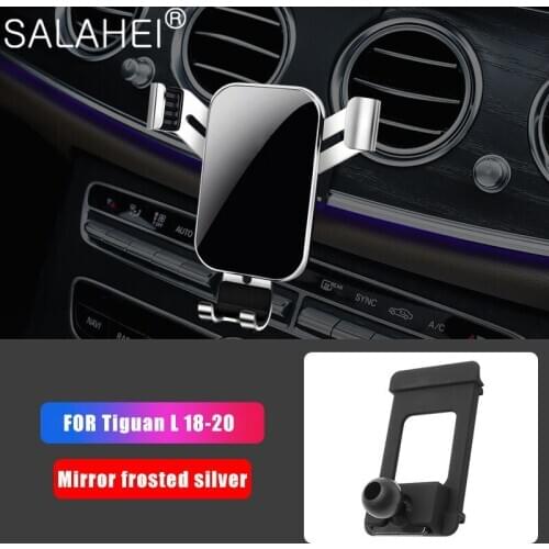 Smartphone Holder For Volkswagen VW Tiguan L 2018 2019 2020 Auto Mobile Phone Holder Stand in Car No Magnetic GPS Mount Support